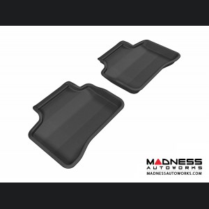 Mercedes Benz GLK-Class Floor Mats (Set of 2) - Rear - Black by 3D MAXpider